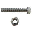 BOULON CARROS BRASS 10 x 90 / 100pc DIN603 & DIN934