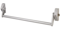 BARRE ANTIPANIQUES 3 POINTS 900 mm AVEC GÂCHE GRIS REF 6530BM-G