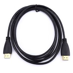 Câble - 3 M HDMI  Plaqué Or Fiche 1.4 Version - Noir