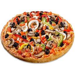 Pizza végétarienne nature