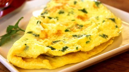 Omelette fromage