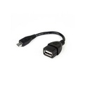 Câble OTG Adaptateur Micro USB Mâle à USB Femelle Pour Android Smartphones - Noir