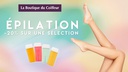 Epilation intégral + soins éclaircissant à la Cire