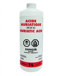 ACIDE MURIATIQUE CLEAN EXTRA 1L   