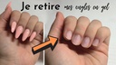 Reparation d'un ongle en gel