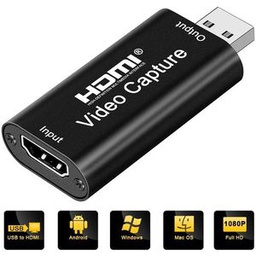 HDMI VIDÉO CAPTURE USB - Noir