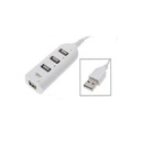 Multi-Port USB 4 En 1 - Blanc