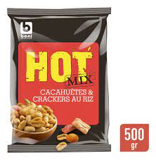 BONI Hot Mix cacahuètes&amp;crack.riz 500g