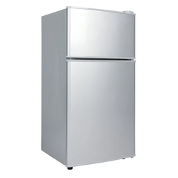  NASF2-110FL - REFRIGERATEUR DOUBLE PORTE NASCO 110LT (86LT NET) / R600A / SILVER /ECONOMIE D'ENERGIE