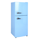  NASF2-210RT - PETIT FRIGO NASCO RETRO 2 PORTES BLEU 210LT (112LT NET) / R600A / ECONOMIE D'ENERGIE