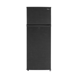  MIDEA_MDRT294FGF28 - REFRIGERATEUR DOUBLE-PORTE MIDEA /204L (164LT+40LT) DE-FROST/NOIR-GRIS/AVEC CLE