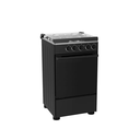  GAZ_SP5055B059-B - GAZINIERE 4 FEUX MIDEA NOIR COUV. VITRE 50x50cm SANS ALLUM. AUTO