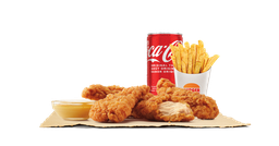 Chicken Tender Strips 9 pièces + Onion Rings