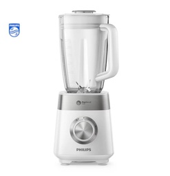  HR2224/00 - MIXEUR PHILIPS 2 LT 800W BLANC INOX/5000 SERIES/ 3 VITESSES/ PRO BLEND CRUSH/ 2PCS/CT