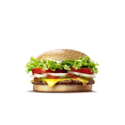 Sandwich Cheeseburger + Extra fish