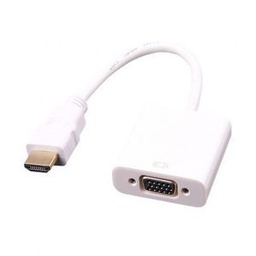 Câble Convertisseur HDMI - VGA - Blanc
